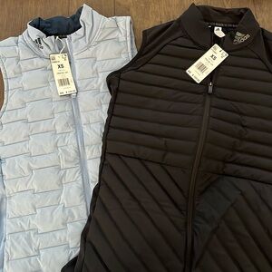 Women’s adidas golf vests- XS- NWT